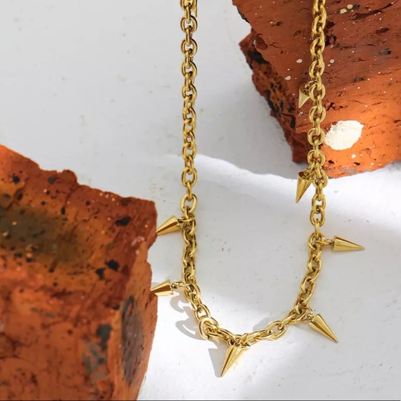 18K gold plated necklace - Picture 7 of 7